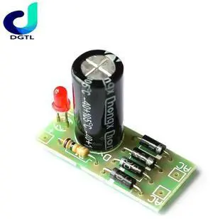 10PCS/LOT AC to DC power conversion module 1N4007 full bridge rectifier filter 12V 1A AC DC converter