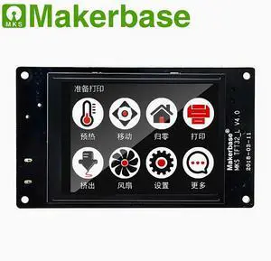 Makerbase MKS TFT32 3D printer 3.2 inch full color touch screen USB flash drive Power failure resume printing