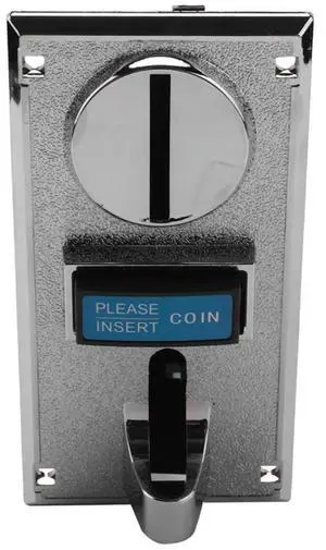 4X Coin Acceptor Various Coin-Operated Selector Slots, Compatible With Arcade Game Mechanics And Vending Machines