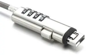 6X USB Password Lock Computer Lock Password Protection Anti-Theft Lock Universal Laptop Computer Password Lock