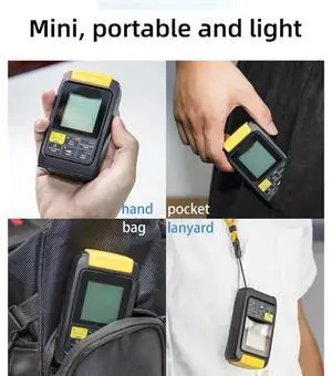 Mini 4-In-1 Optical Power Meter Fiber Optic Tester For Optical Power Network Testing