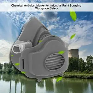 Anti-dust Chemical Respirator Filter Gas Mask Set Industrial Paint Spraying Protective Mask Workplace Safety