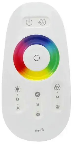 Touch Screen LED RGB / RGBW Controller 2.4G Wireless DC12-24V Touch RF Remote Control for RGB /RGBW LED Strip