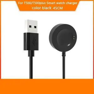 watch USB Base Dock Stand for T500plus Charging Cable Power Adapter