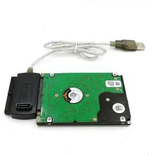 Adapter Cable for PC Laptop Converter, 3 in1 USB 2.0, IDE SATA, 5.25 S - ATA, 2.5 3.5 Inch Hard Drive Disk HDD