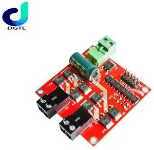 7A 160W Dual DC Motor Drive Module Industrial Grade Positive Negative PWM Speed L298 Logic XY-160D