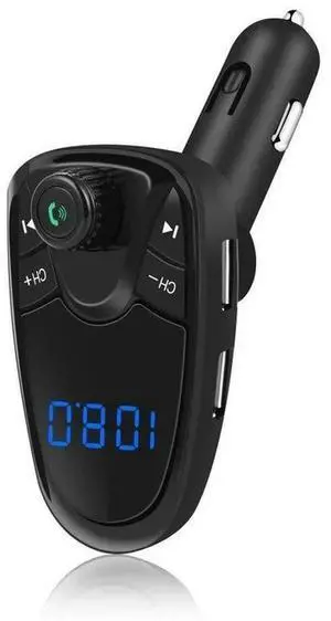 Top Selling Car Accessories Bluetooth FM Transmitter FM Car Mp3 Player Coche Modulator Handsfree Dual USB Charger Coche