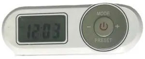 FM Mini Pocket Digital Display Radio In-Ear Stereo Headphone Jack Hifi Stereo