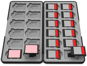 For Switch 2 Game Cartridge Box With Magnetic Closure- 24-Pack Storage Box For NS2& For Switch Pro Piece