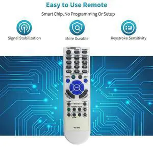 2X RD-469E Replace Remote For NEC Projector VE303X VE303 V302X V332W V302H NP-V332W NP-UM361X NP-V302X NP-UM351W