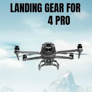For Mavic 4 Pro Drone Accessories- Quick-Release Foldable 30Mm Landing Gear, Extended Landing Leg Kit Compatible