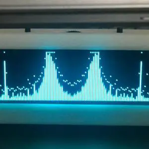 3.12 Inch OLED Music Spectrum Display Voice-Controlled Vehicle Professional Hifi OLED Music Spectrum Display Module Green
