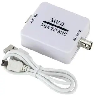 Computer Connected To Monitor Video Conversion Box, VGA To BNC Converter, TV AV Interface Q9, Can Be OEM