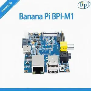 Banana Pi BPI-M1 single board computer uses Allwinner A20 chip solution, with 1G RAM on board