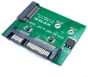 for M.2 NGFF SSD to 2.5-Inch Adapter with Aluminum Frame Bracket Convert for M.2 SSD to 2.5" Drive