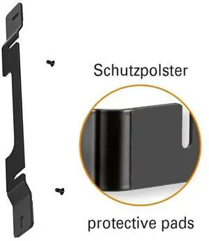 Soundbar Wall Mount Bracket Floating Style Mounting Bracket for Sonos Ray Soundbar Mount Wall Under TV Rich