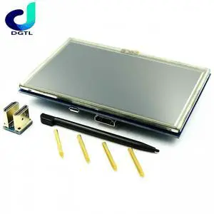 for Raspberry Pi 5inch A+/B+/2B LCD Touch Screen HDMI Standard Display with 800 x 480 HD Resolution