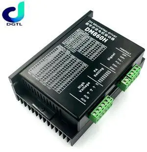 Stepper motor driver cintroller DM860 DM860H microstep brushless DC stepper motor shell for 57 86 stepper motor Nema23 Nema34