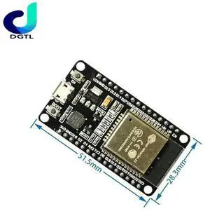 10PCS ESP32 ESP8266 Official DOIT Development Board WiFi+ForBluetooth Ultra-Low Power Consumption Dual Core ESP-32S Similar