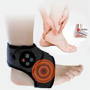 Ankle Massager Air Pressure Vibration Massage Relax Constant Temperature Hot Compress Foot Muscle Fatigue Relief-Elect