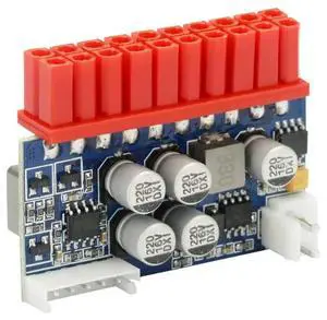 90W 12V Silent Fanless Low Power Consumption InLine DCATX ITX Desktop Chassis Computer Power Supply Module 20PIN