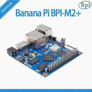Banana Pi BPI-M2+ IoT development board adopts Allwinner H3 chip design, 1GB DDR3 RAM, 8GB eMMC