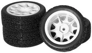 4Pcs 68Mm 1/10 RC Racing Car Tires On Road Touring Drift Car Tyre Wheel For Tamiya-TT01 TT02 XV01 XV02 TA06 W178