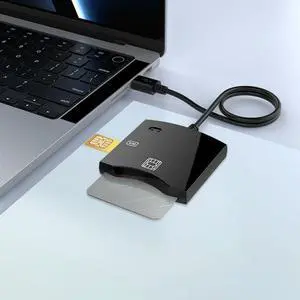 External Card Reader USB 2.0 General Smart Card Reader USB Smart Card Reader Accessories