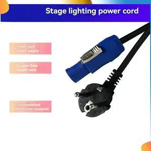 Powercon Power Supply Cable Powercon Cable Stage Light Power Supply Cable Plug For Stage Equipment Led Par Light EU Plug