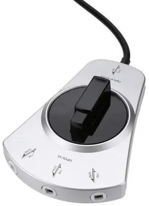 3-Way Selector Splitter 3 To 1 Switch Fiber Cable for CD Player, MD, DVD, VCR Digital Audio Optical Fiber Cable Toslink