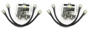 2X MX62 HAM Antenna Combiner Different Frequency ( / VHF / UHF) Linear Combiner Transit Station Duplexer