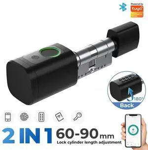 ligent Door Locks Bluetooth Fingerprint Lock Cord Code Swipe Door Lock Household APP European Door Lock