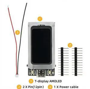 T-Display AMOLED-Lite ESP32-S3 Development Board 1.47-inch AMOLED