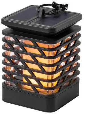 Solar Flame Lamp with 12 LEDs for Landscape Ground Insert Lawn Lamp Outdoor Courtyard Atmosphere Decorative Wall Lamp
