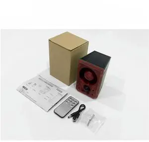 Outdoor Solar Motion Sensor Alarm with Remote Control 129DB with Motion Detector for Farm Yard Garden Garage Shed