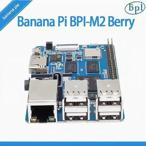 Banana Pi BPI-M2 Berry single board computer adopts Allwinner A40i/R40 chip design, with 1GB DDR3 RAM on board