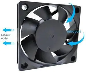 Cooling Fan F6015 Case Fan 60 X 60 X 15Mm 3000RPM 4PIN PWM 60Mm Fan Double Bearing Fans