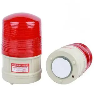 Outdoor Warning At Night, Road Failure Warning Powered LED Flashing Light Lamp Alarm Lamp