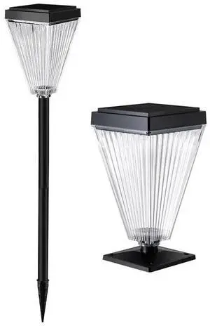 Outdoor Solar Lights Garden Lights Solar Powered Lamp Lantern Waterproof Landscape Lighting Pathway Yard Lawn Garden Decoration