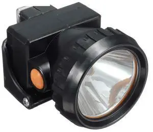 Miners Cordless Power LED Rechargeable Helmet Light Safety Head Cap Lamp Torch Working Headlamp Black Waterproof Headlamp Kit