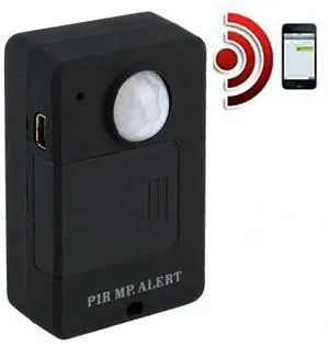 1xMini Wireless Motion GSM Alert Detection Monitor Infrared Sensor PIR MP Alarm A9