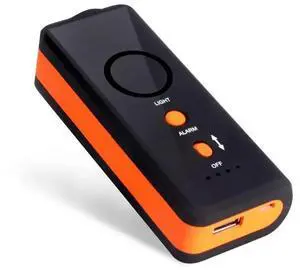 SOS Emergency Burst Light Flashlight Personal Safety Alarm with Power Bank for Women Elder Mobile Power Supply with LED Lights
