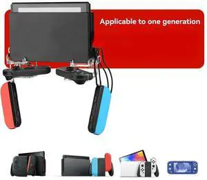 Wall Mount Holder For Nintendo Switch1 Console Storage Bracket Acrylic Wall Mount