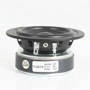 3 Inch Full Range Speaker Audio Speaker 4 ohm 30W HiFi Speaker Stereo Mid-Bass Speaker DIY Home Amplifier Speaker Rich