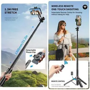Mobile Phone Selfie Stick Mobile Phone Tripod Portable Photo Fill Light Tool For Live Shooting And Travel