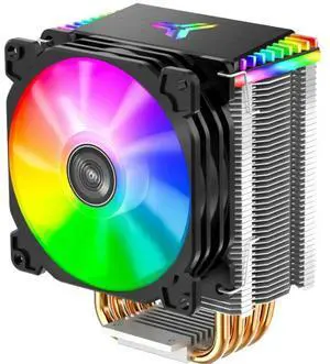 4 Heat - pipes Tower CPU Cooler Radiator, 5V 3Pin ARGB, 12V 4Pin PWM Computer PC Case Cooling Fans for , CR - 1400