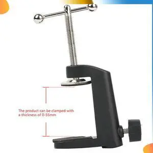 3X Heavy-Duty l Table Mounting Clamp For Microphone Suspension Boom Scissor Arm Stand Holder
