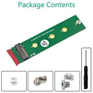 M.2 NGFF E to M SSD Adapter Converter Interfaces A+E to M.2 NVME SSD