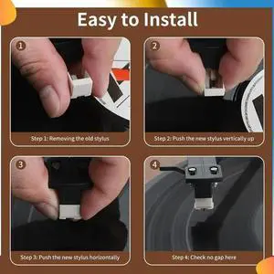 AT3600L Magnetic Cartridge Stylus LP Vinyl Record Player Needle With Brush For Turntable Phonograph Records Player