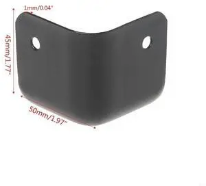 4x Guitar AMP Speaker Cabinet Corner Protectors Guitar Amplifier Corner Protector for MG Amplifier Front Corner